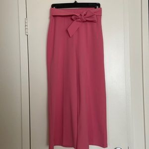 Miss Selfridge pink high waisted pants